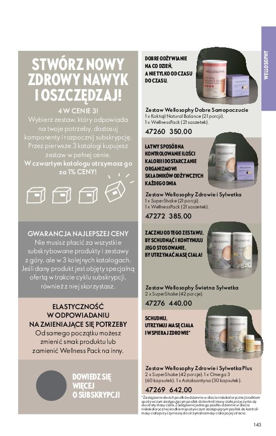 Gazetka promocyjna Oriflame str. 143