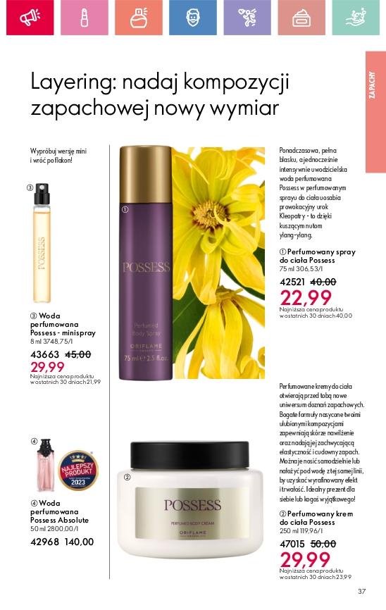 Gazetka promocyjna Oriflame str. 37