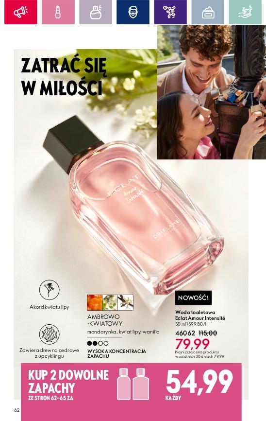 Gazetka promocyjna Oriflame str. 62