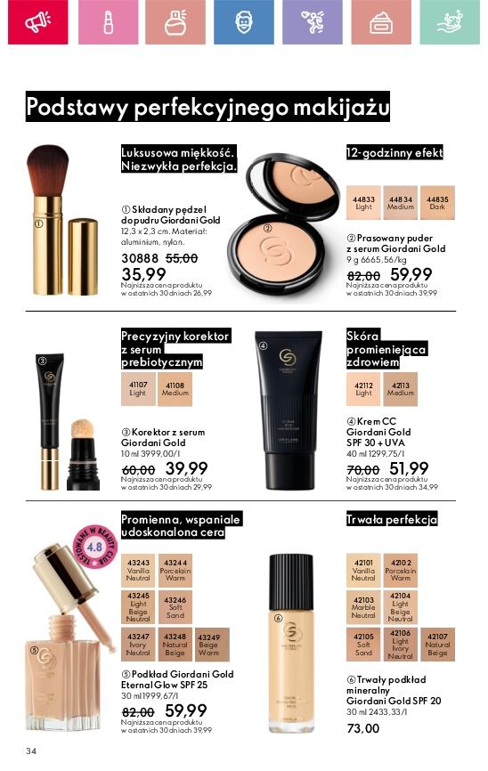 Gazetka promocyjna Oriflame str. 34