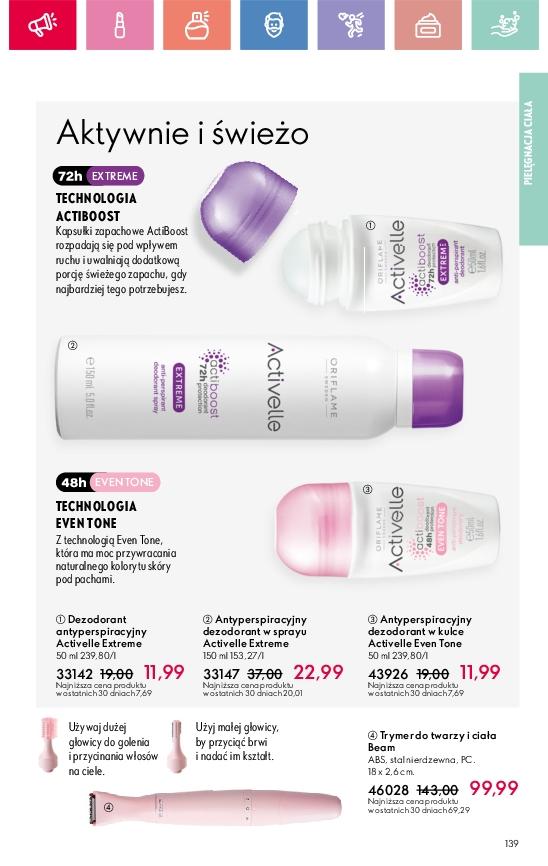 Gazetka promocyjna Oriflame str. 139