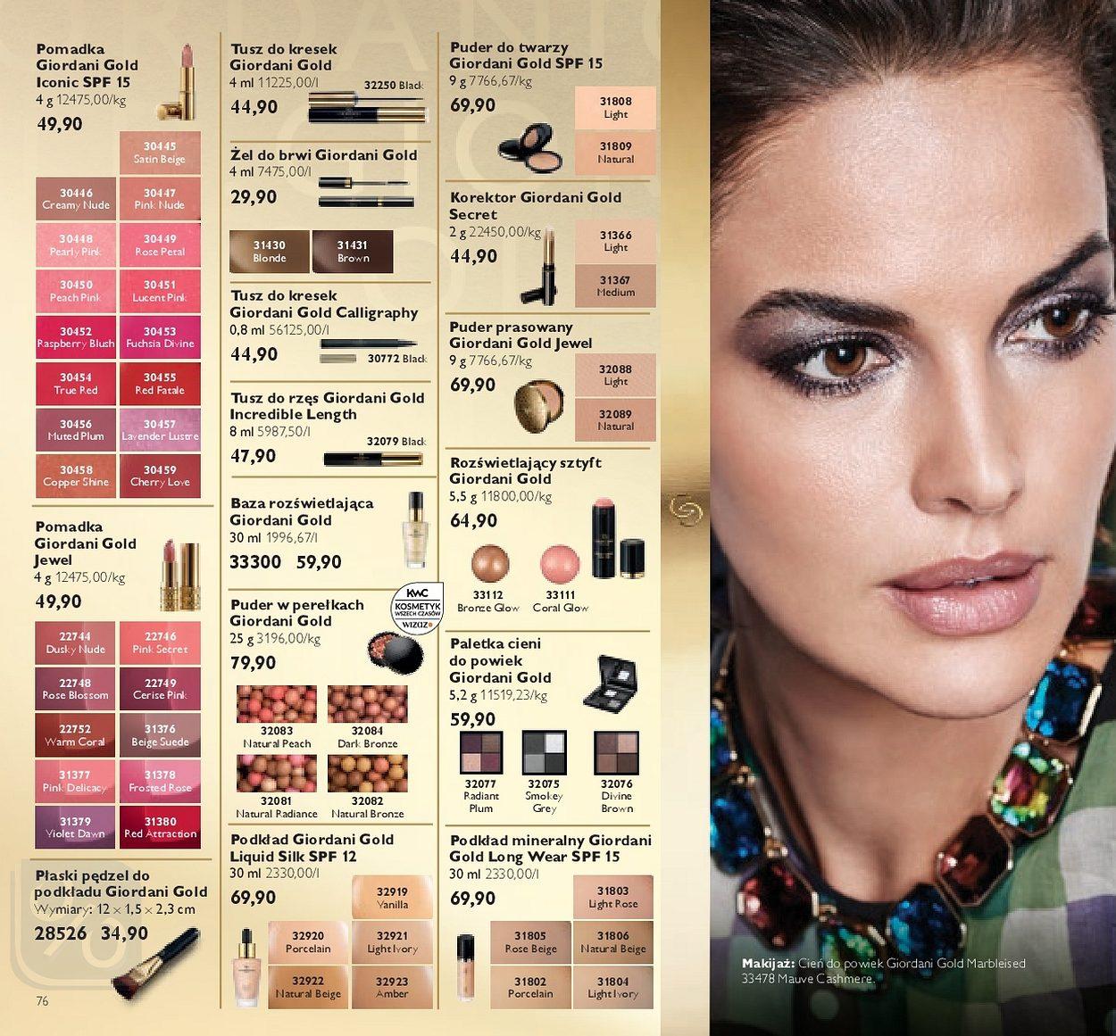 Gazetka promocyjna Oriflame str. 76