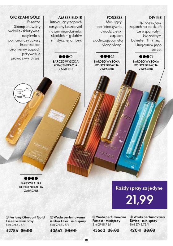 Gazetka promocyjna Oriflame str. 81