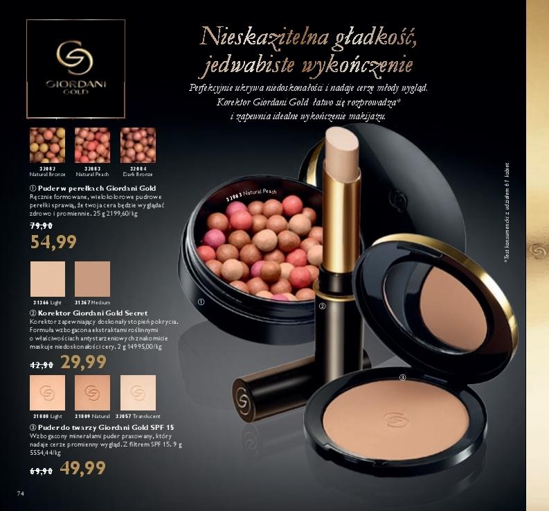 Gazetka promocyjna Oriflame str. 74