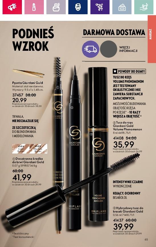 Gazetka promocyjna Oriflame str. 65