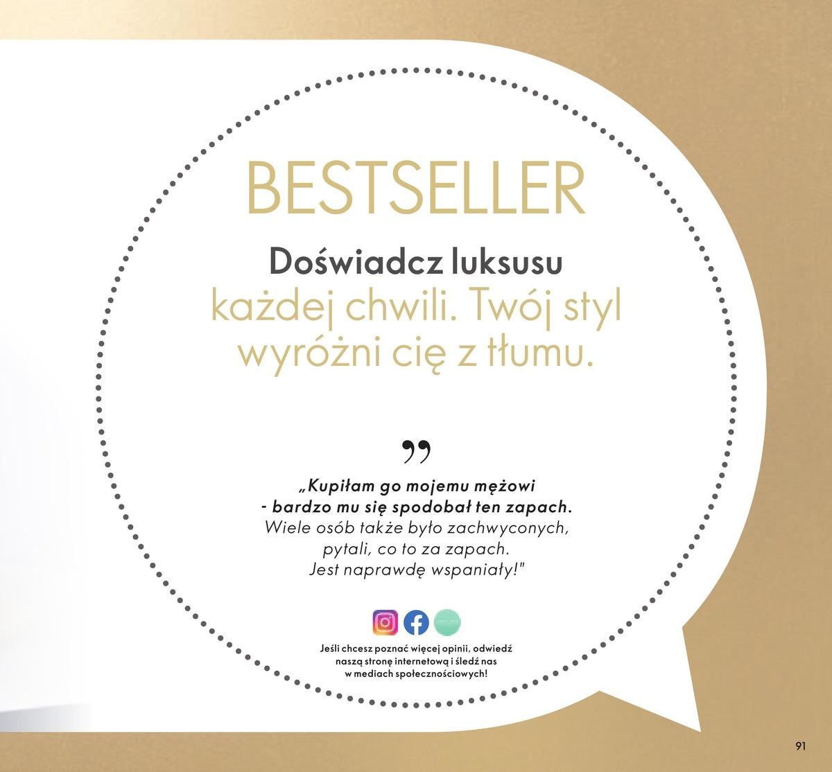 Gazetka promocyjna Oriflame str. 91