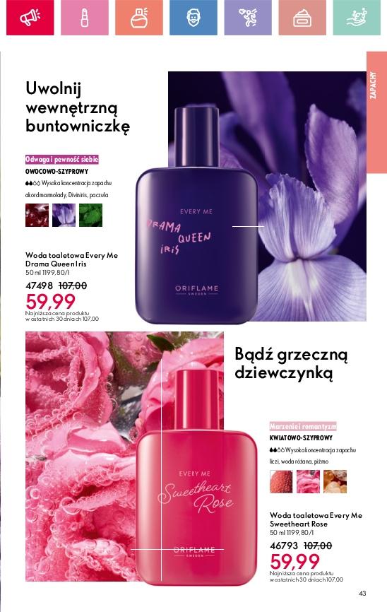 Gazetka promocyjna Oriflame str. 43