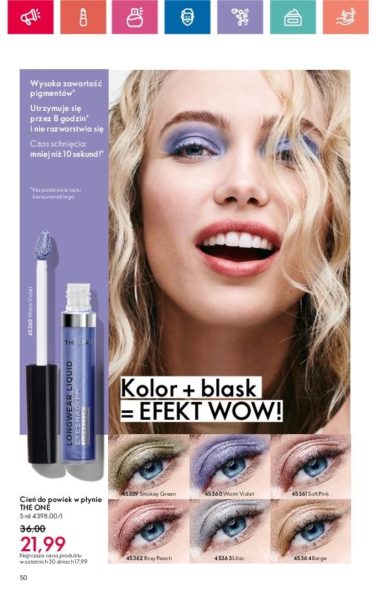 Gazetka promocyjna Oriflame str. 50