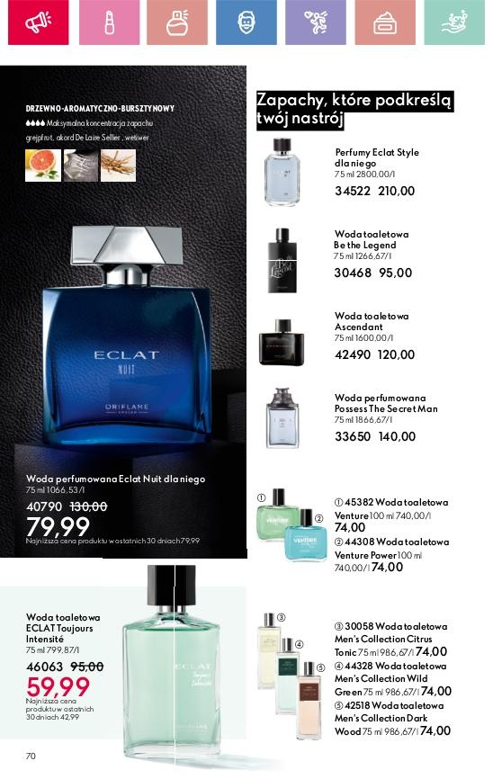Gazetka promocyjna Oriflame str. 70