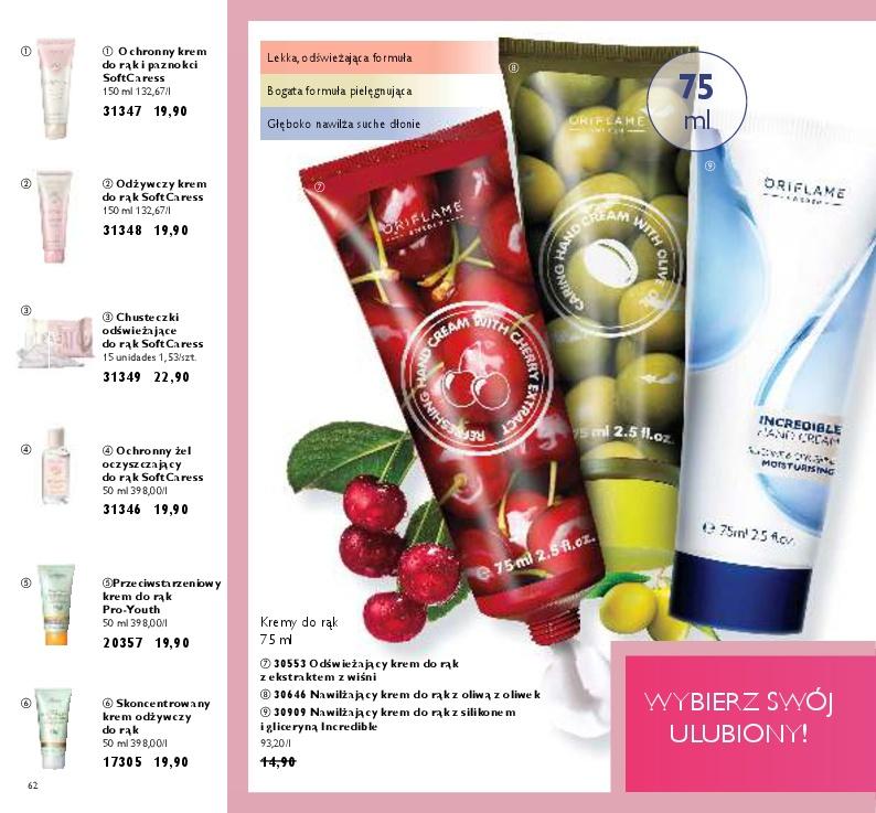 Gazetka promocyjna Oriflame str. 62
