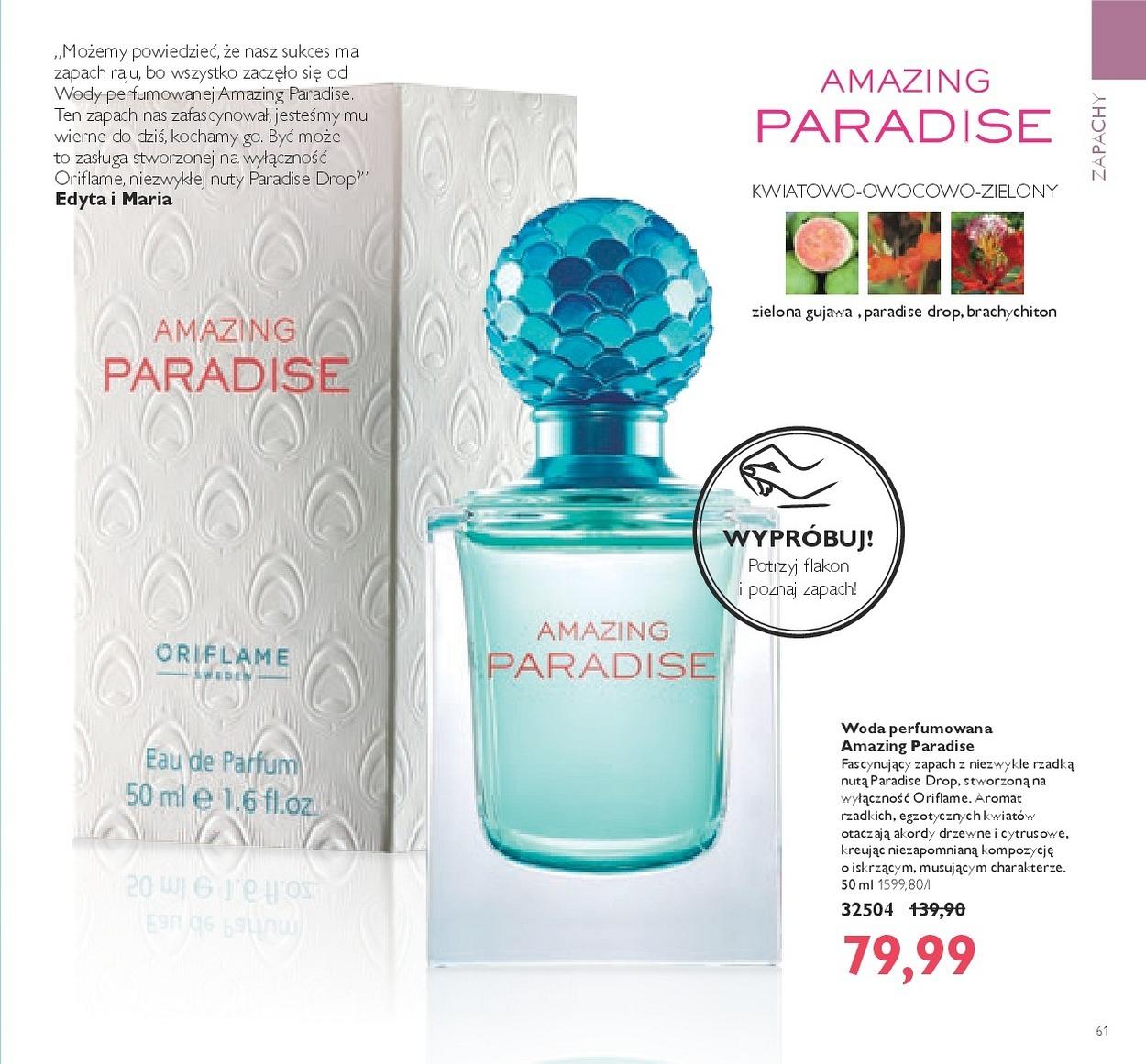 Gazetka promocyjna Oriflame str. 61