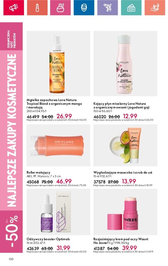 Gazetka promocyjna Oriflame str. 130
