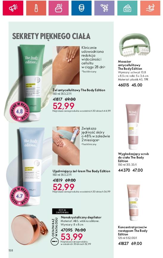 Gazetka promocyjna Oriflame str. 158