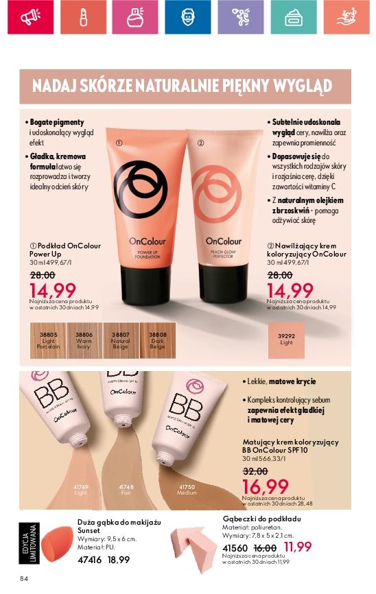 Gazetka promocyjna Oriflame str. 84