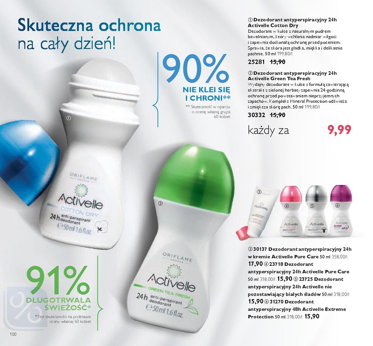 Gazetka promocyjna Oriflame str. 100