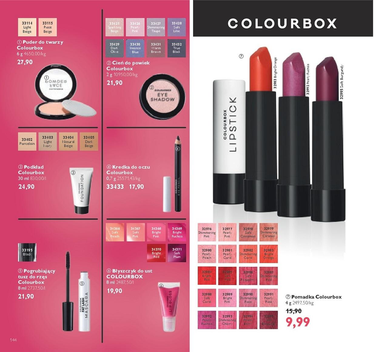 Gazetka promocyjna Oriflame str. 144