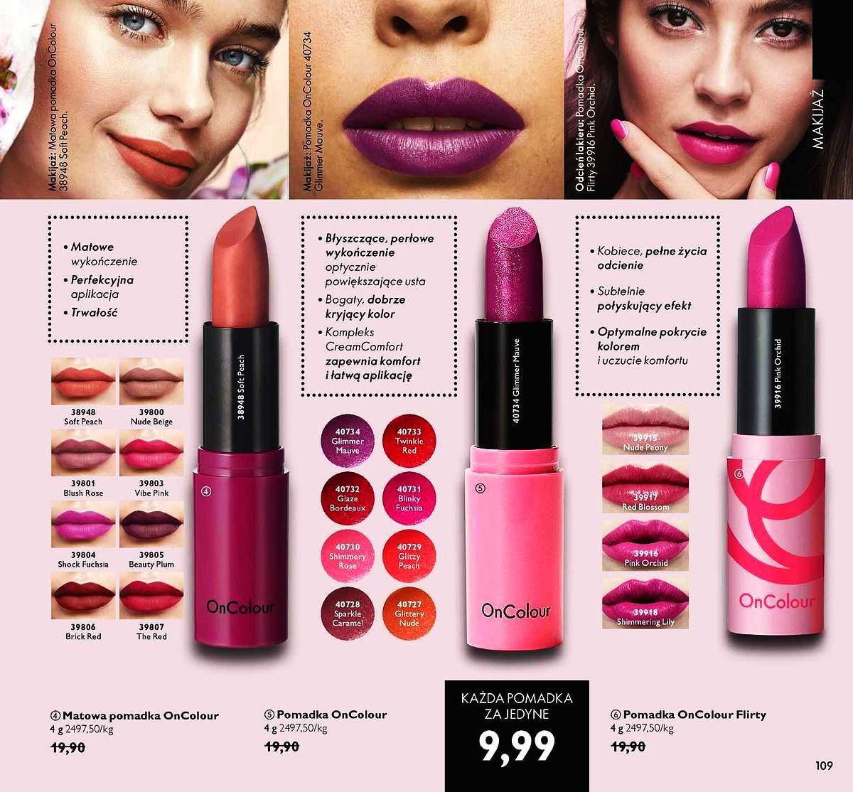 Gazetka promocyjna Oriflame str. 109