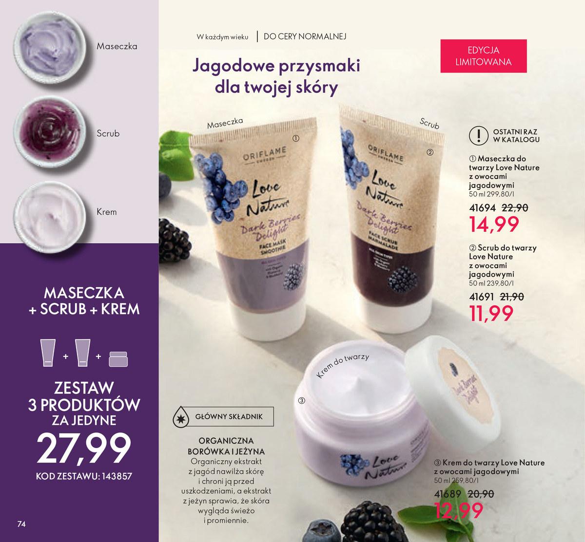 Gazetka promocyjna Oriflame str. 72