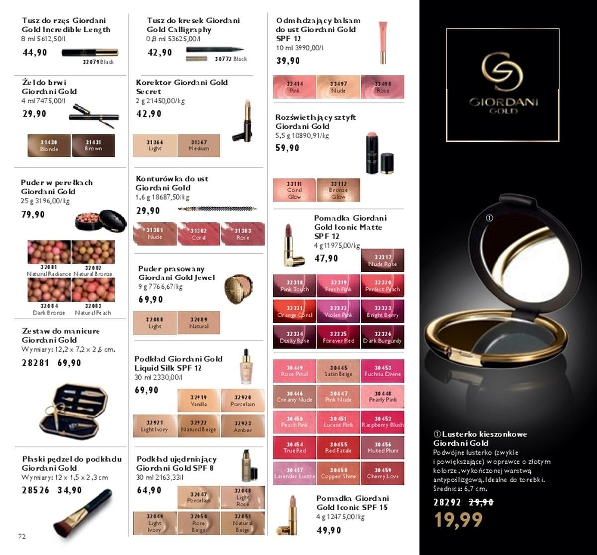 Gazetka promocyjna Oriflame str. 74