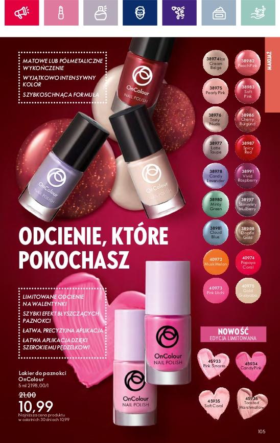 Gazetka promocyjna Oriflame str. 105