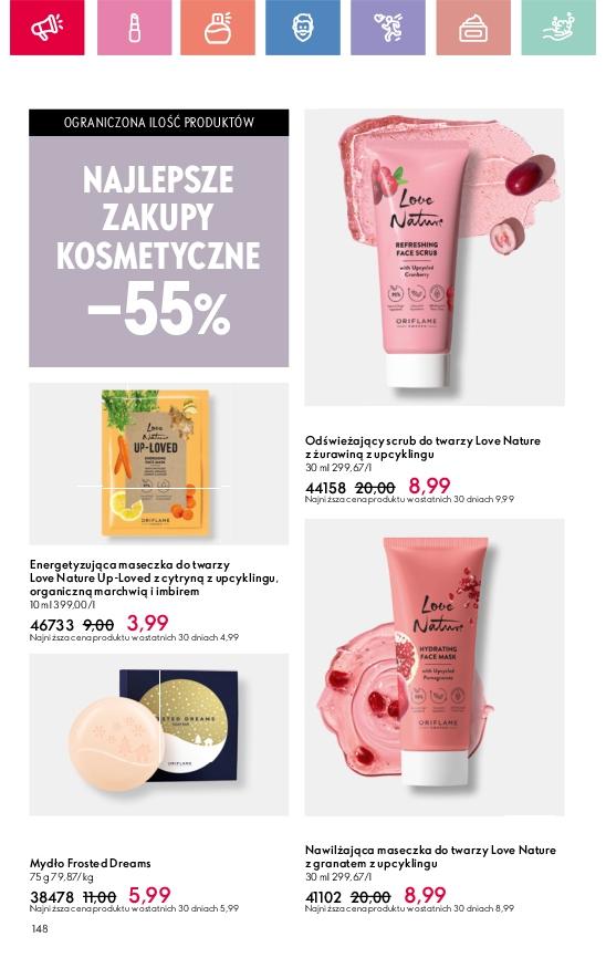 Gazetka promocyjna Oriflame str. 148