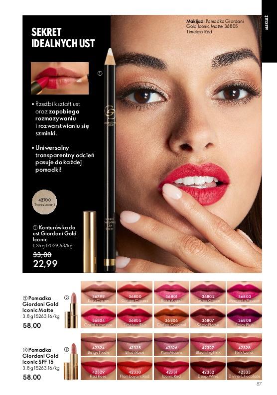 Gazetka promocyjna Oriflame str. 87