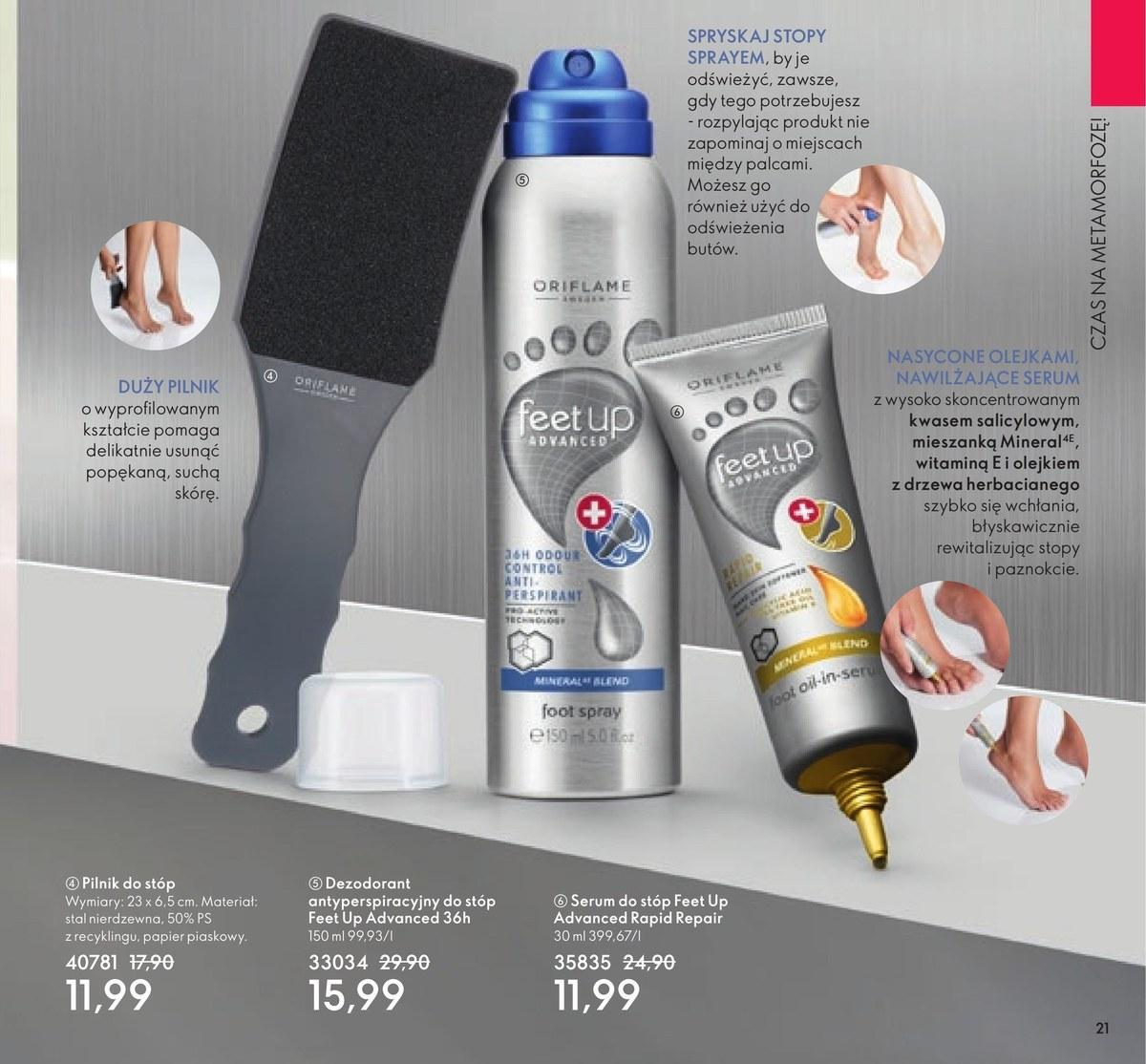 Gazetka promocyjna Oriflame str. 21