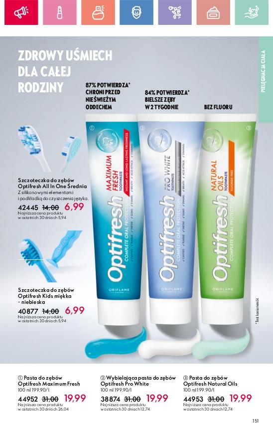 Gazetka promocyjna Oriflame str. 151