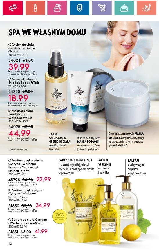 Gazetka promocyjna Oriflame str. 42