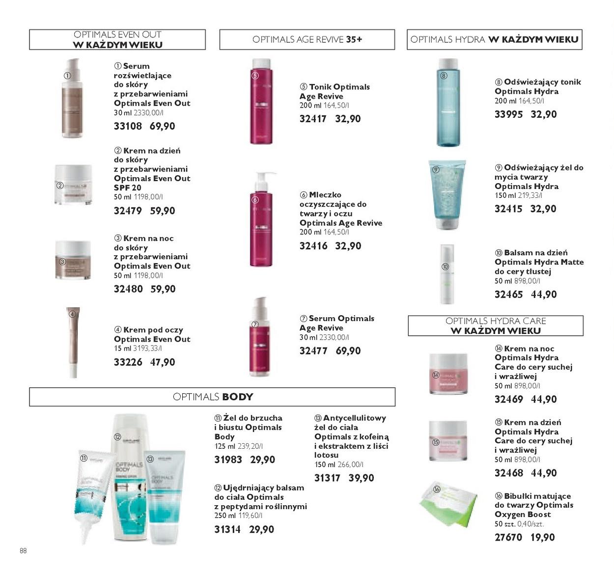 Gazetka promocyjna Oriflame str. 88