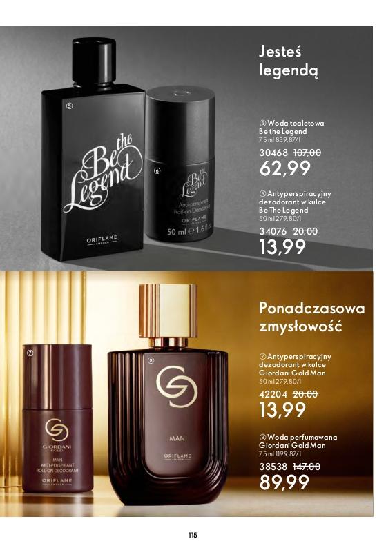 Gazetka promocyjna Oriflame str. 115