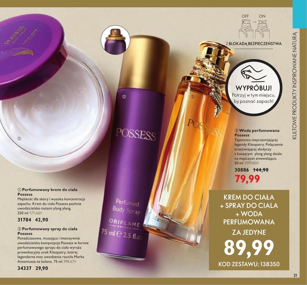 Gazetka promocyjna Oriflame str. 21