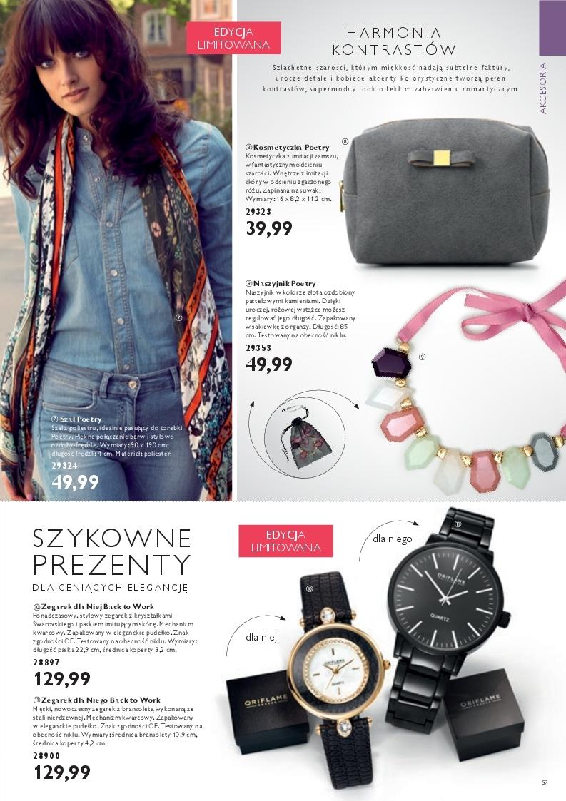 Gazetka promocyjna Oriflame str. 57