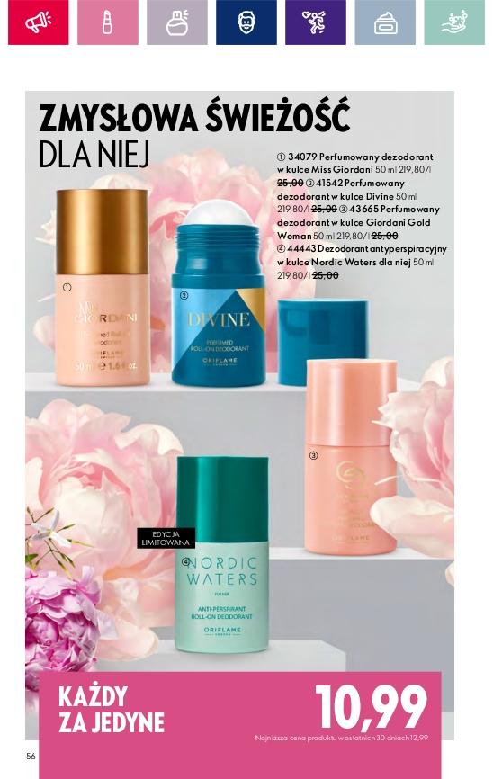 Gazetka promocyjna Oriflame str. 56