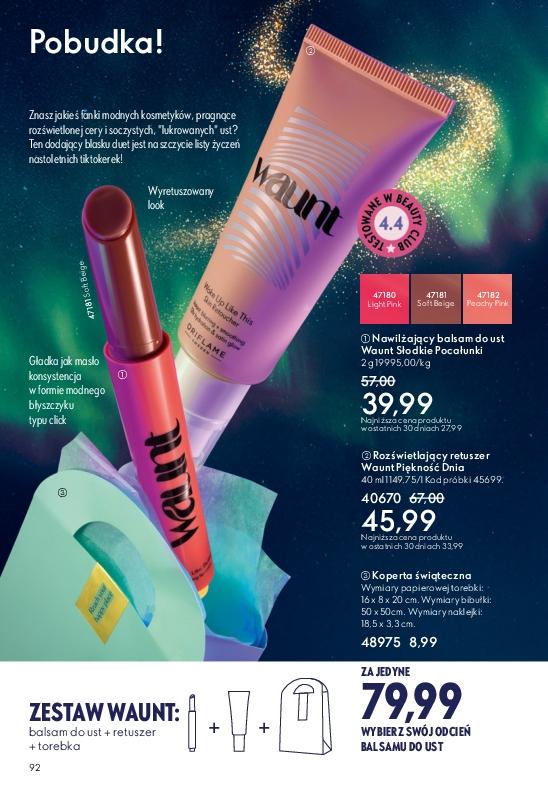 Gazetka promocyjna Oriflame str. 92