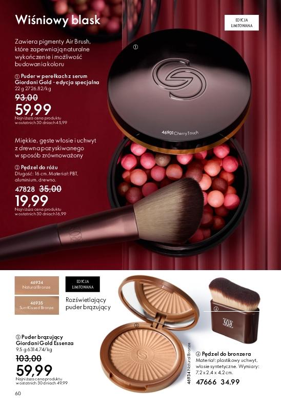 Gazetka promocyjna Oriflame str. 60