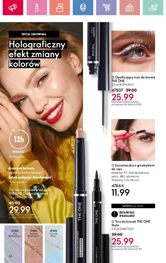 Gazetka promocyjna Oriflame str. 58