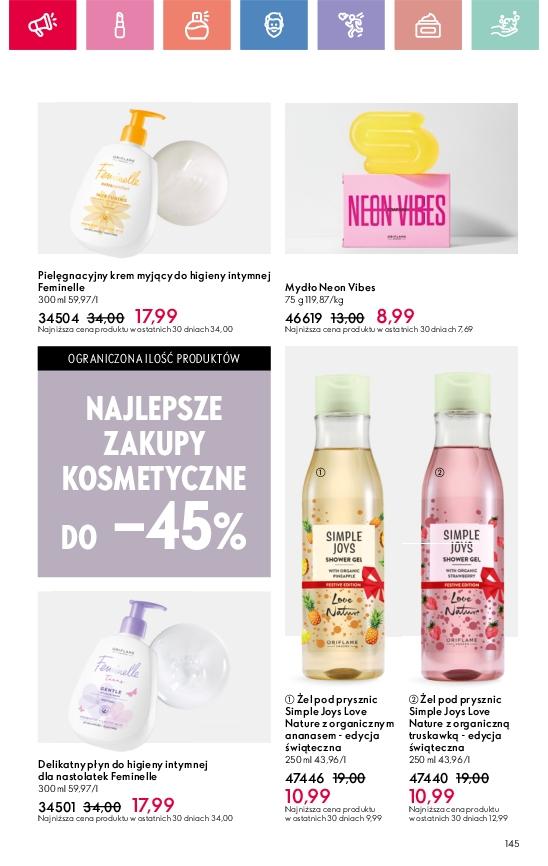 Gazetka promocyjna Oriflame str. 145