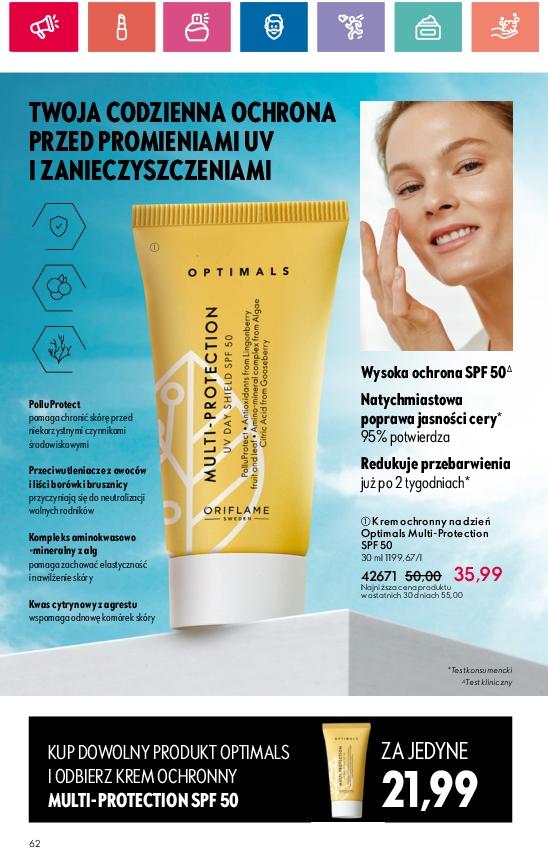 Gazetka promocyjna Oriflame str. 62