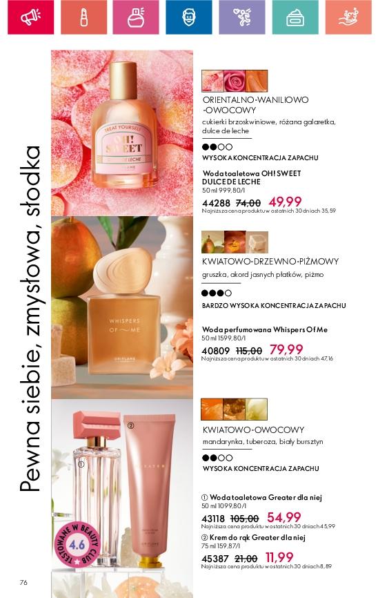 Gazetka promocyjna Oriflame str. 76