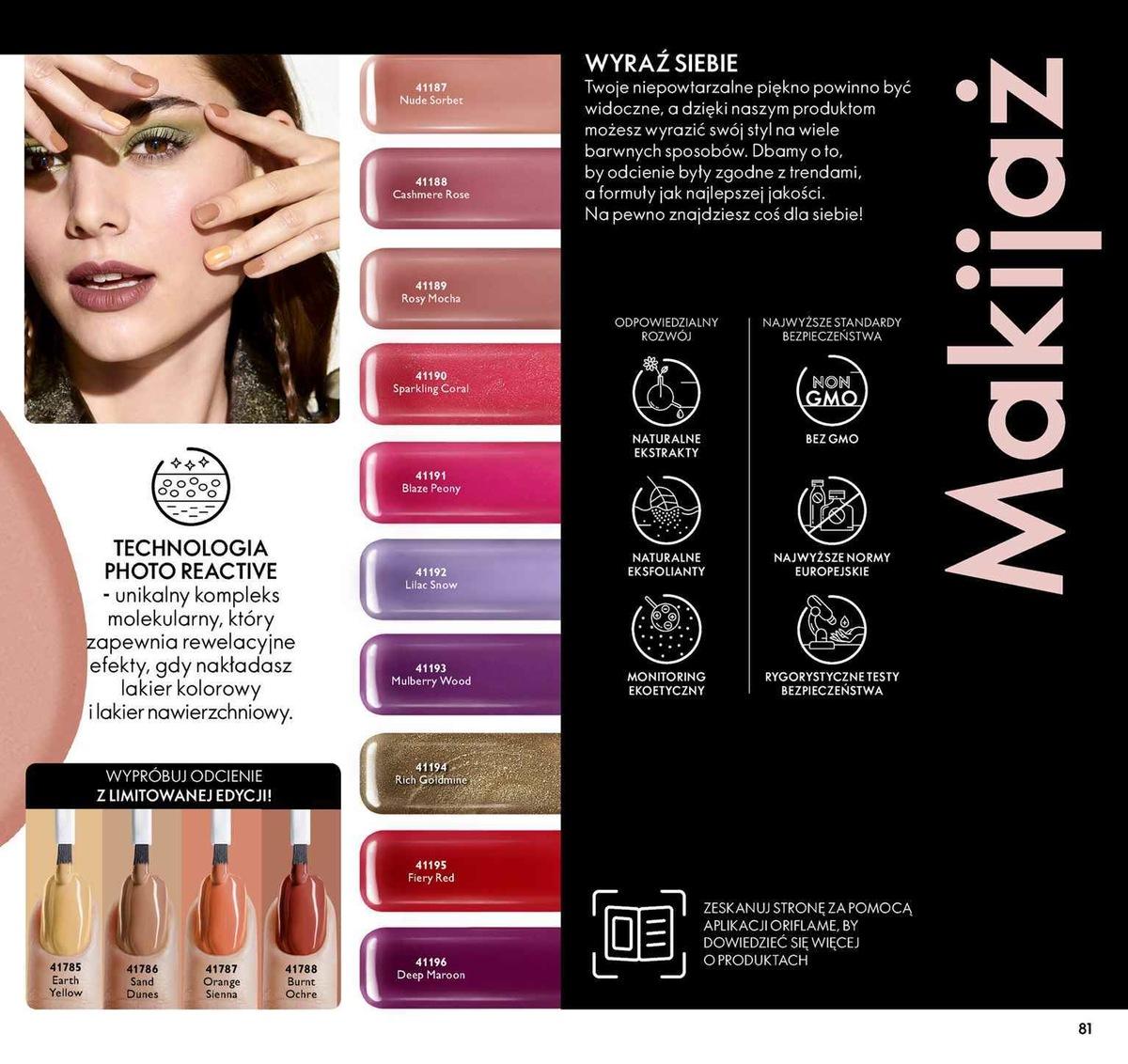 Gazetka promocyjna Oriflame str. 81