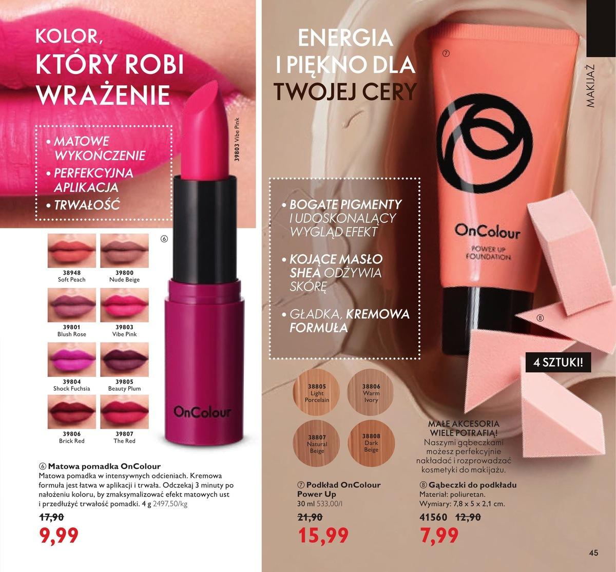 Gazetka promocyjna Oriflame str. 45