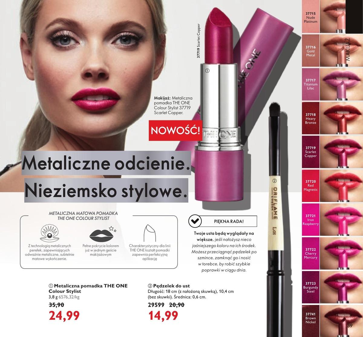 Gazetka promocyjna Oriflame str. 39