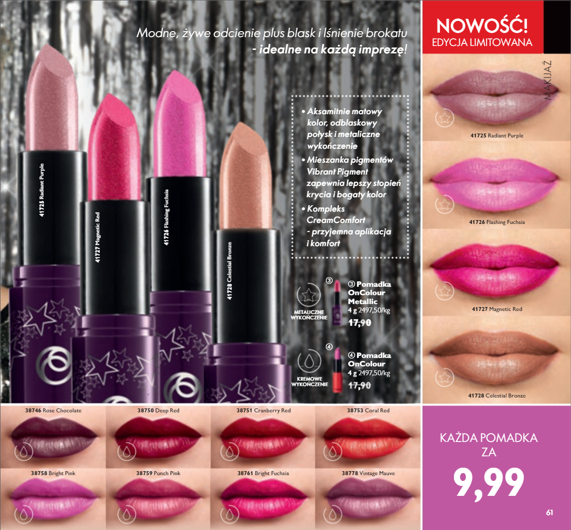 Gazetka promocyjna Oriflame str. 61