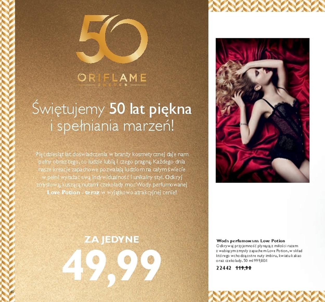Gazetka promocyjna Oriflame str. 40