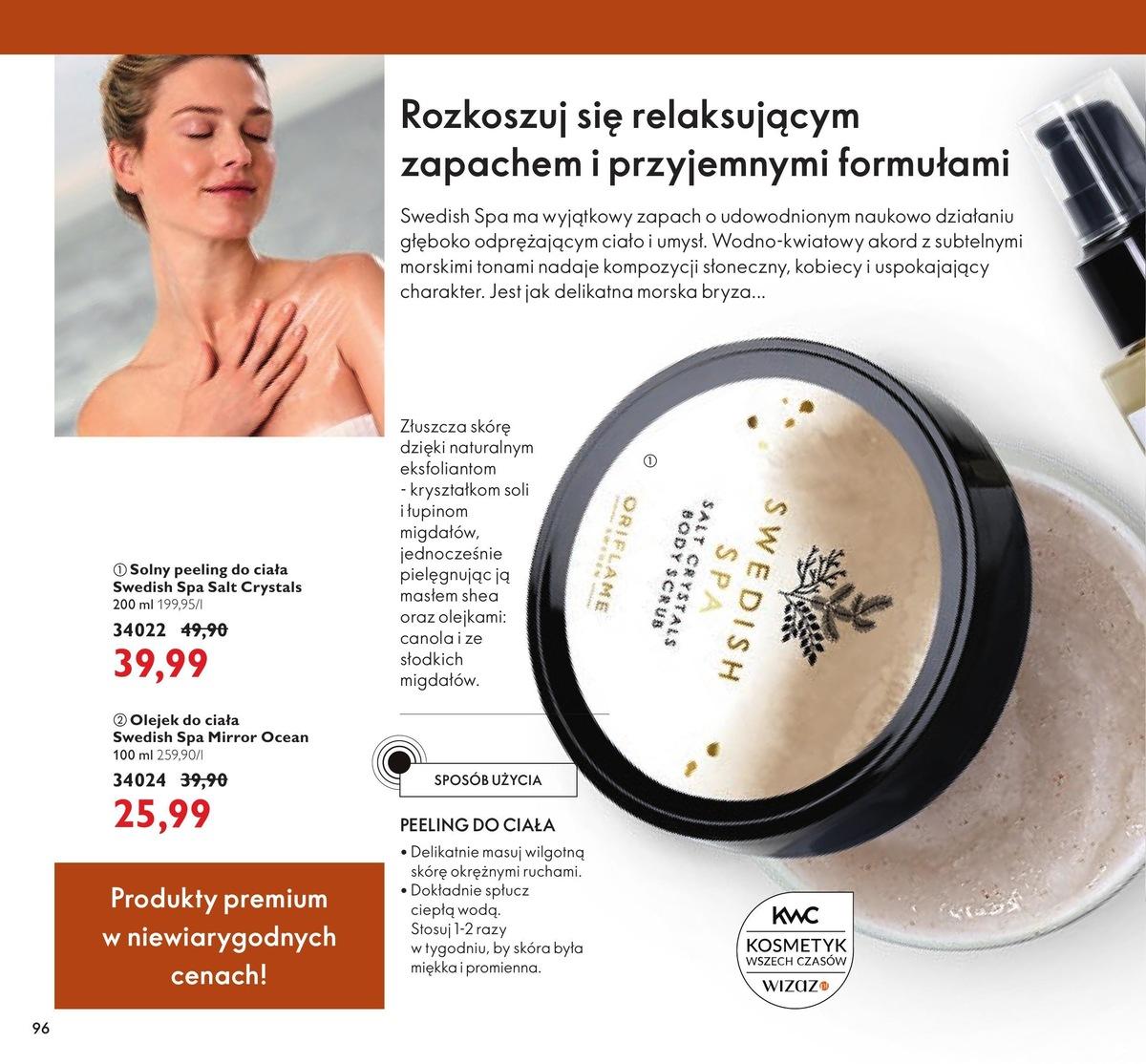 Gazetka promocyjna Oriflame str. 96