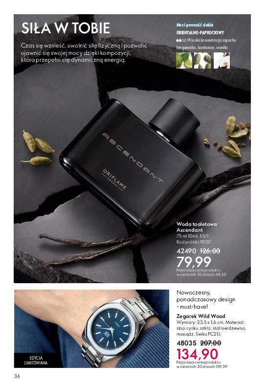 Gazetka promocyjna Oriflame str. 36