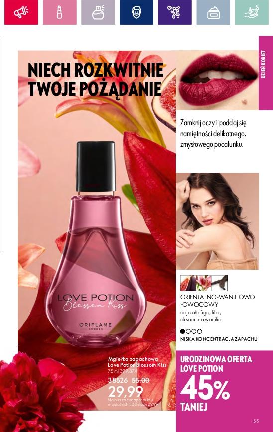 Gazetka promocyjna Oriflame str. 55