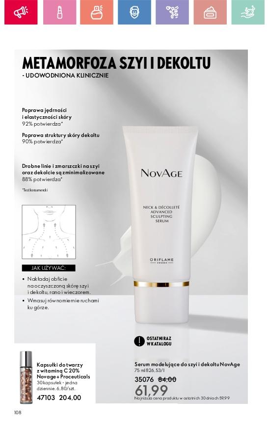 Gazetka promocyjna Oriflame str. 108