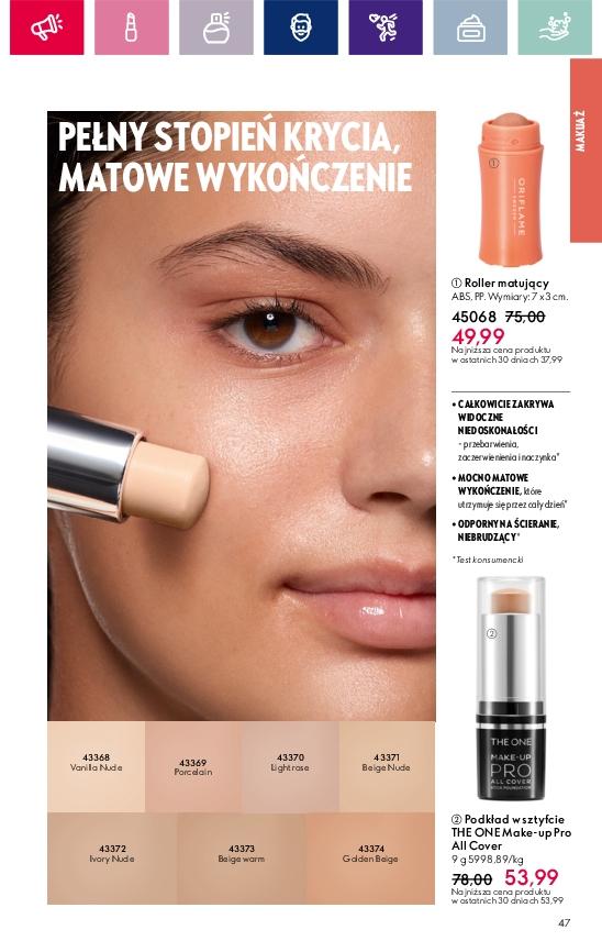 Gazetka promocyjna Oriflame str. 47